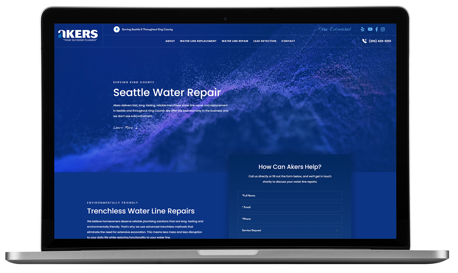 Plumbing Web Design